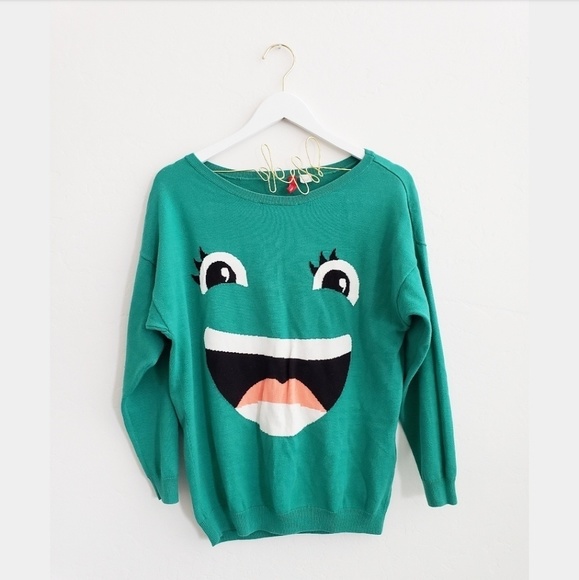 FINAL SALE! PRE-OWNED DIVIDED SWEATER SIZE 8 - Picture 1 of 4